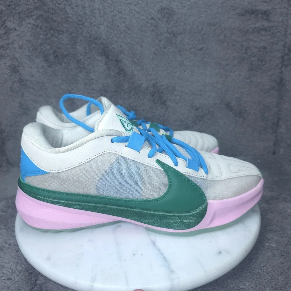 Nike Zoom Freak 5 Shoes Mens Size 7 Multicolor Low Top Basketball DX4985-100
